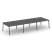 Рабочая станция 2-х сторонняя SN-4A.DRS-073 (4140х1432х750) (Тиквуд Светлый/Металл Антрацит)