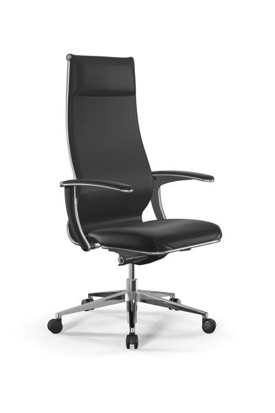 Кресло для руководителя Метта Samurai L1-19U - Infinity /Kc15/Wm12/U0mL-mL(M26.B32.G25.W03) (Черный)