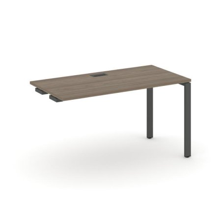 Стол-приставка к опорным элементам SN-6P.OPRS-013 (1380х700х750) (Вяз Благородный/Металл Антрацит)
