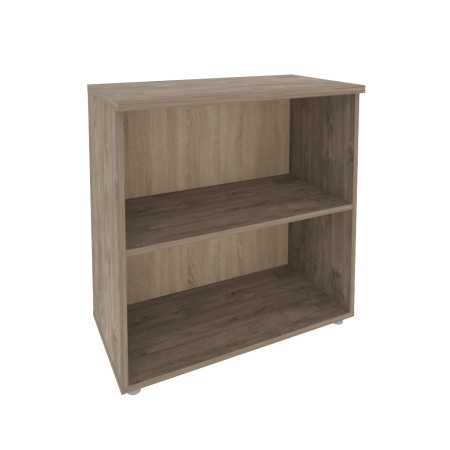 Стеллаж низкий широкий Onix O.ST-3 800x420x823 (Тиквуд Темный)