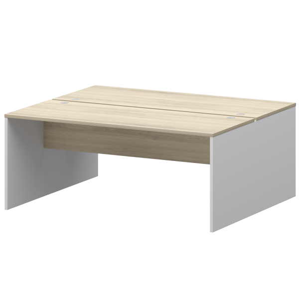 Бенч двойной Смарт СМСР25-2.18.73 1800x1496x750 (Белый/Кронберг)