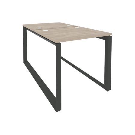 Рабочая станция на О-образном м/к Onix O.MO-D.RS-2.0.7 780x1475x750 (Дуб Аттик/Черный металл)