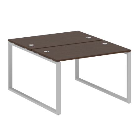 Рабочая станция Metal System Style БО.РАС-СП-2.2 1200x1475x750 (Венге Цаво/Серый металл)