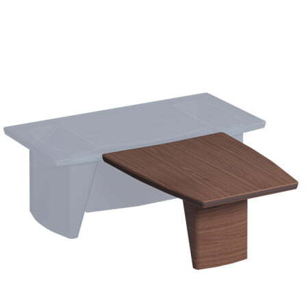 Фронтальный брифинг, дерево ISixty 140KB 1400x1200x740 (Кожа коричневая)