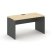 Стол письменный SN-D.SP-021 (980х800х750) (Тиквуд Светлый/Антрацит)