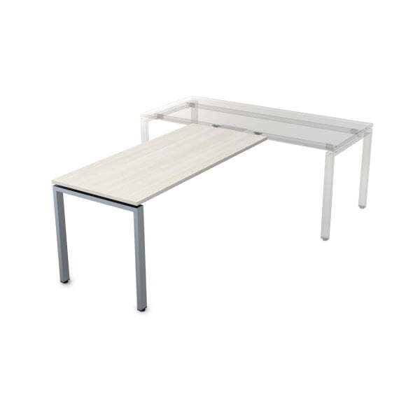 БП-П.008 Брифинг приставка (1200x700x750) (IvoryСерый)