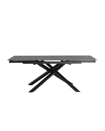 Стол обеденный Альянс раскладной 140-200*90 керамика (Стол обеденный Альянс черный)