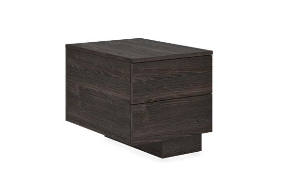 Тумба опорная 2 ящика/ левая Era JR201SX 452x600x480 (Дуб Термо)