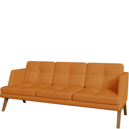 Диван офисный 3-х местный Беверли (Диван 3-местный bravo_v_12)