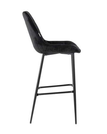 Стул барный Флекс велюр черный (Стул барный Флекс черный)