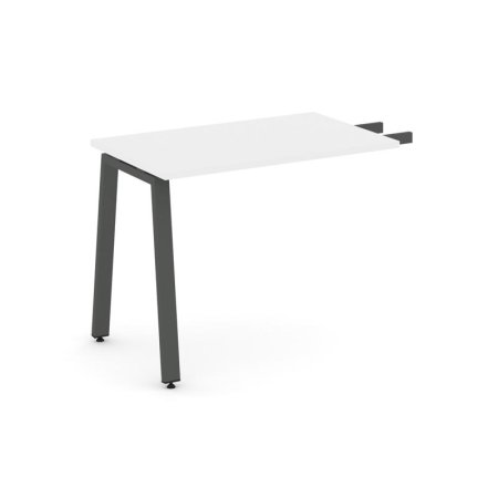 Брифинг-приставка SN-6A.BR-001 (580х600х750) (Белый/Металл Антрацит)