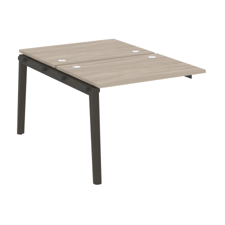 Наборный элемент рабочей станции на деревянных опорах Onix Wood OW.2.NRS-1.7 980x1475x750 (Дуб Аттик/Дуб Темный)