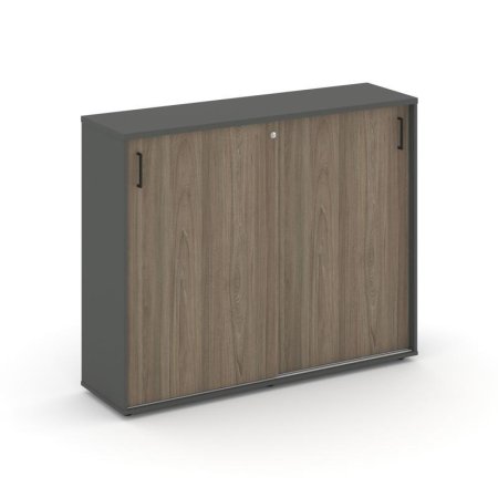 Тумба опорная/приставная SN.TOP-171 (1232х400х1150) (Антрацит/Вяз Благородный)