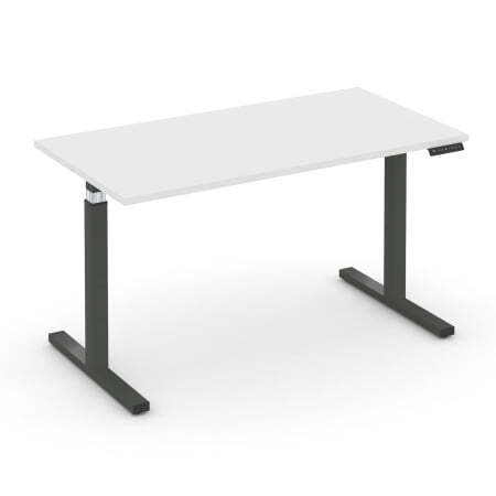 Стол электроподъемный MV.SE-3.7 1380x720x720-1190 (Белый Бриллиант/Антрацит металл)