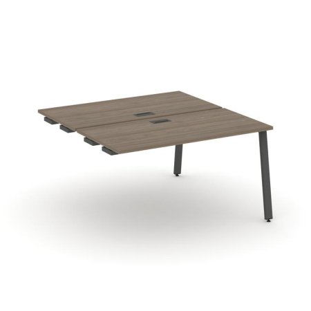 Стол-приставка к опорным элементам SN-6A.DPRS-004 (1580х1232х750) (Вяз Благородный/Металл Антрацит)