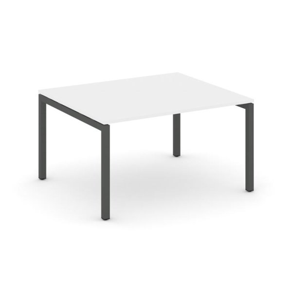 Стол переговорный SN-5P.SPRG-032.3 (1180х1180х750) (Белый/Металл Антрацит)