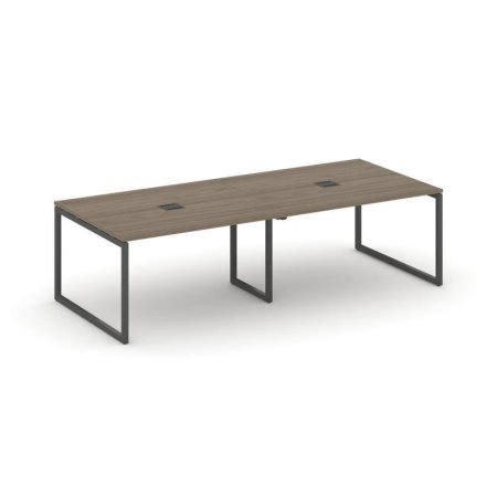 Стол переговорный SN-4O.SPRG-044 (3160х1180х750) (Вяз Благородный/Металл Антрацит)