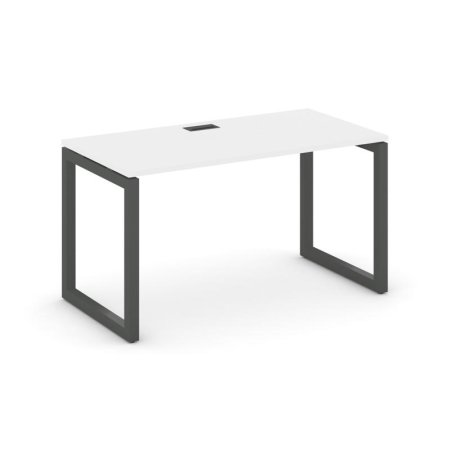 Стол письменный SN-5O.SP-001 (980х600х750) (Белый/Металл Антрацит)