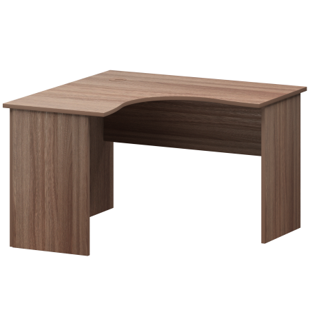 Стол компактный левый Арго А-203.60.ЛВ 1200x1200x760 (Темный шимо)