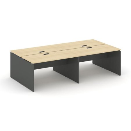 Рабочая станция 2-х сторонняя SN-D.DRS-042 (2360х1432х750) (Акация Лорка/Антрацит)
