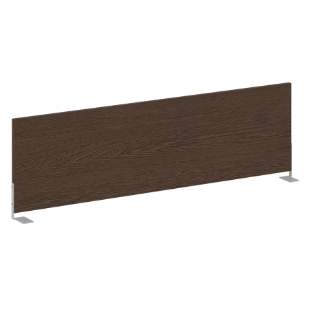 Экран боковой L1235мм Metal System Style Б.ЭКР-123 1235x18x348 (Венге Цаво/Серый металл)