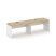 Рабочая станция 1 сторонняя SN-D.ORS-024 (3160х800х750) (Тиквуд Светлый/Антрацит)