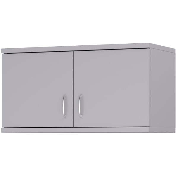 Шкаф антресоль закрытый Этюд 2503 768x370x406 (Серый)