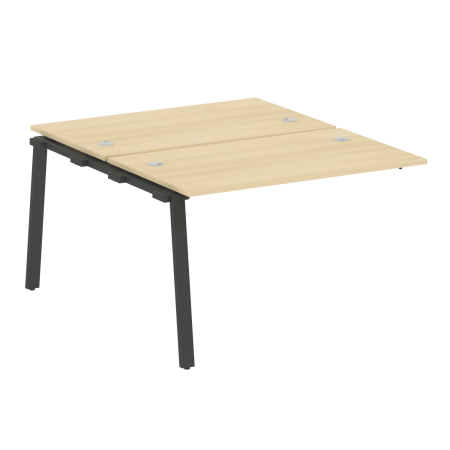 Проходной наборный элемент рабочей станции Metal System Style БА.ПРС-СП-2.2 1200x1475x750 (Акация/Антрацит металл)