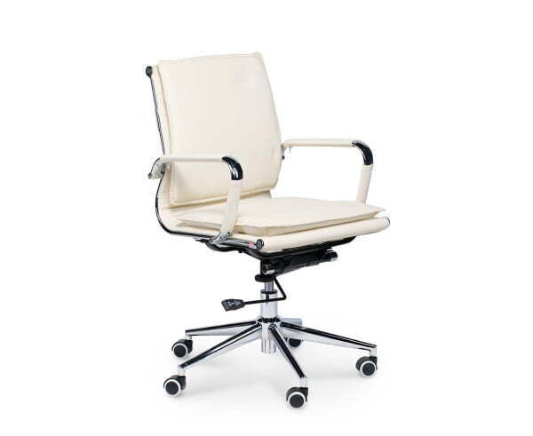 Харман LB / (ivory) хром / слоновая кость экокожа (Слоновая кость)