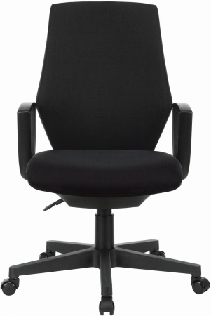 Кресло CH-545 черный 38-418 крестов. пластик (Черный)