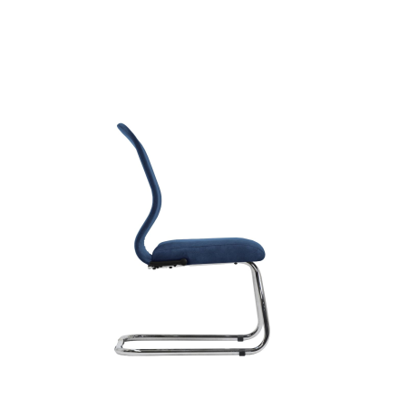 Кресло для руководителя Метта SU-Mr-4(Vivaldi)/подл.000/осн.007 (Светло-синий)