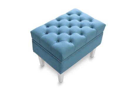 Пуф Parige 600 (620x420x450) Голубой (Голубой)
