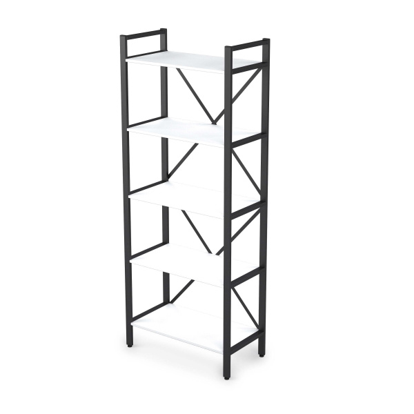 10СО.001 Стеллаж одиночный (800x400x2000) (Белый премиум)