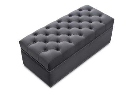 Банкетка Marcele 800 (820x420x450) Серый (Серый)