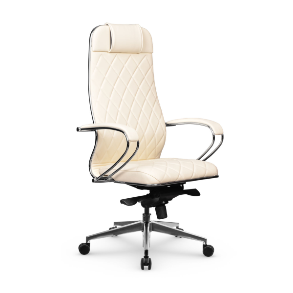 Кресло для руководителя Метта Samurai KL-1.041 MPES (Молочный)