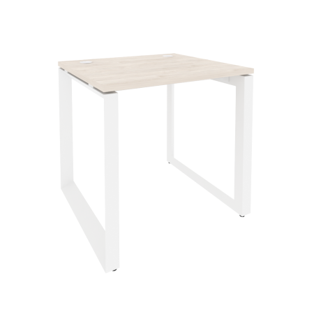 Стол рабочий на О-образном м/к Onix O.MO-SP-0.7 780x720x750 (Денвер Светлый/Белый Металл)