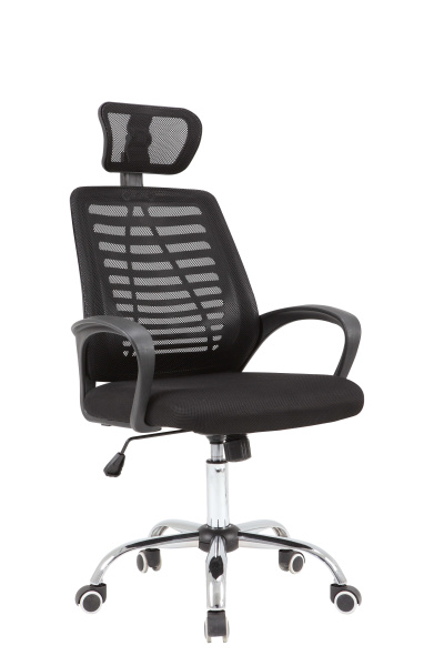 AL 777 Кресло офисное, ткань | сетка (Черный)