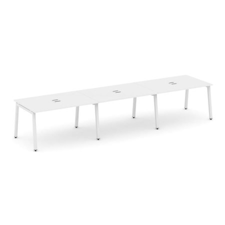 Стол переговорный SN-5A.SPRG-024 (4740х980х750) (Белый/Металл Белый)