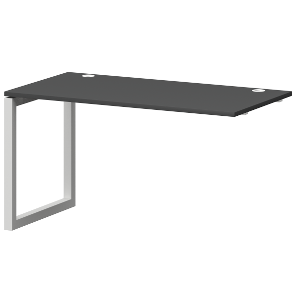 Модуль линейный на металлокаркасе Смарт СМС25-О-14К.73Э.Пр.50 1400x730x750 (Графит/Белый)