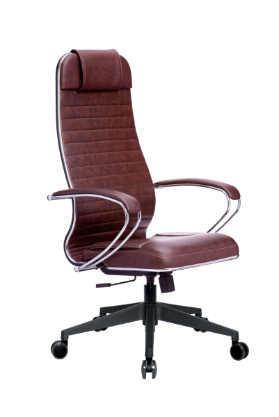 Кресло для руководителя Метта МЕТТА-6(MPES)/подл.116/осн.002 (Темно-коричневый)