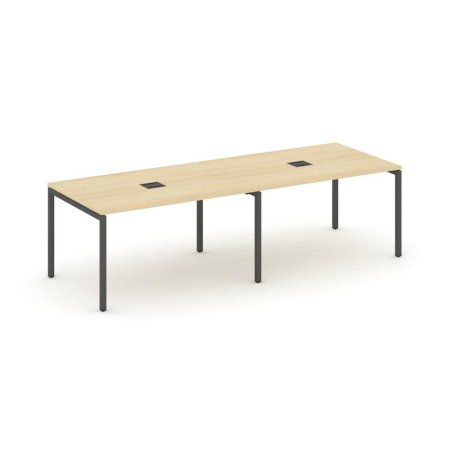 Стол переговорный SN-4P.SPRG-014 (3160х980х750) (Акация Лорка/Металл Антрацит)