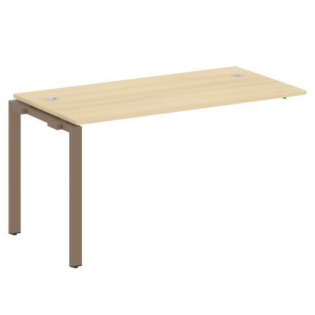 Проходной наборный элемент рабочей станции Metal System Style БП.ПРС-СП-1.3 1400x720x750 (Акация/Мокко металл)