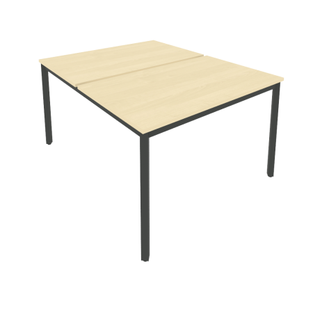 Рабочая станция на металлокаркасе Slim С.СП-4.3 1180x1475x750 (Клен/Антрацит металл)