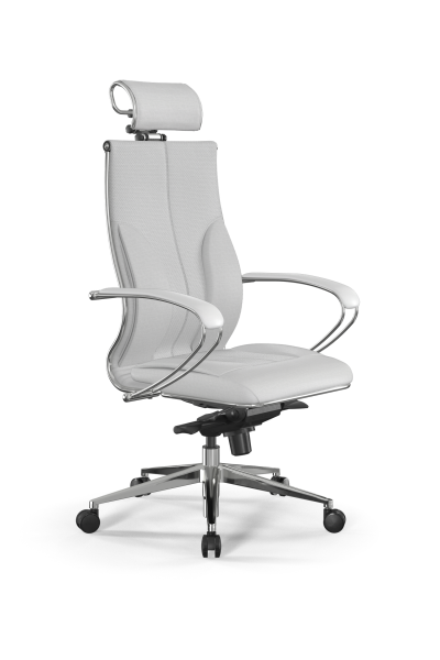 Кресло для руководителя Метта Samurai L2-11K - Infinity /Kc06/Wm06/K2cL/H2cL-3D(M06.B32.G11.W03) (Белый)