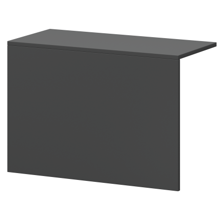 Накладка для стойки Ресепшн А-652 810x380x560 (Графит)