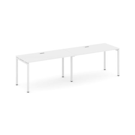 Рабочая станция 1 сторонняя SN-4P.ORS-004 (3160х600х750) (Белый/Металл Белый)