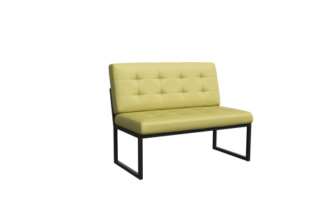 Диван двухместный NLT.D-2 (Korfu 14/Металл Антрацит)