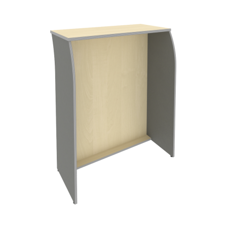 Стойка прямая 900 Riva А.РС-1 944x506x1150 (Клен-Металлик)