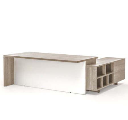 TERRA Стол для руководителя на опорной тумбе 223 (Гавана)