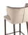 Стул полубарный Матео с кантом велюр шампань ножки дерево (Стул полубарный Матео шампань)